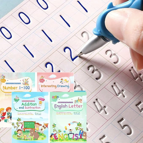 🥳KIT DE LIBROS DE CALIGRAFÍA MONTESSORI🌈