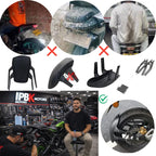 Guardabarros Trasero Premium Para Moto | La Protección Que Todo Motero Necesita 🔥