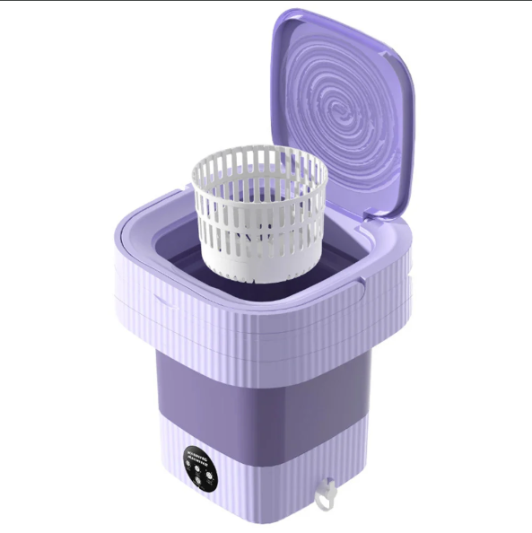 Mini Lavadora Plegable Premium®         👙 Ropa íntima  🩲 Prendas delicadas  👶 Ropa de bebé