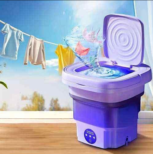 Mini Lavadora Plegable Premium®         👙 Ropa íntima  🩲 Prendas delicadas  👶 Ropa de bebé