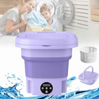 Mini Lavadora Plegable Premium®         👙 Ropa íntima  🩲 Prendas delicadas  👶 Ropa de bebé