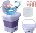 Mini Lavadora Plegable Premium®         👙 Ropa íntima  🩲 Prendas delicadas  👶 Ropa de bebé