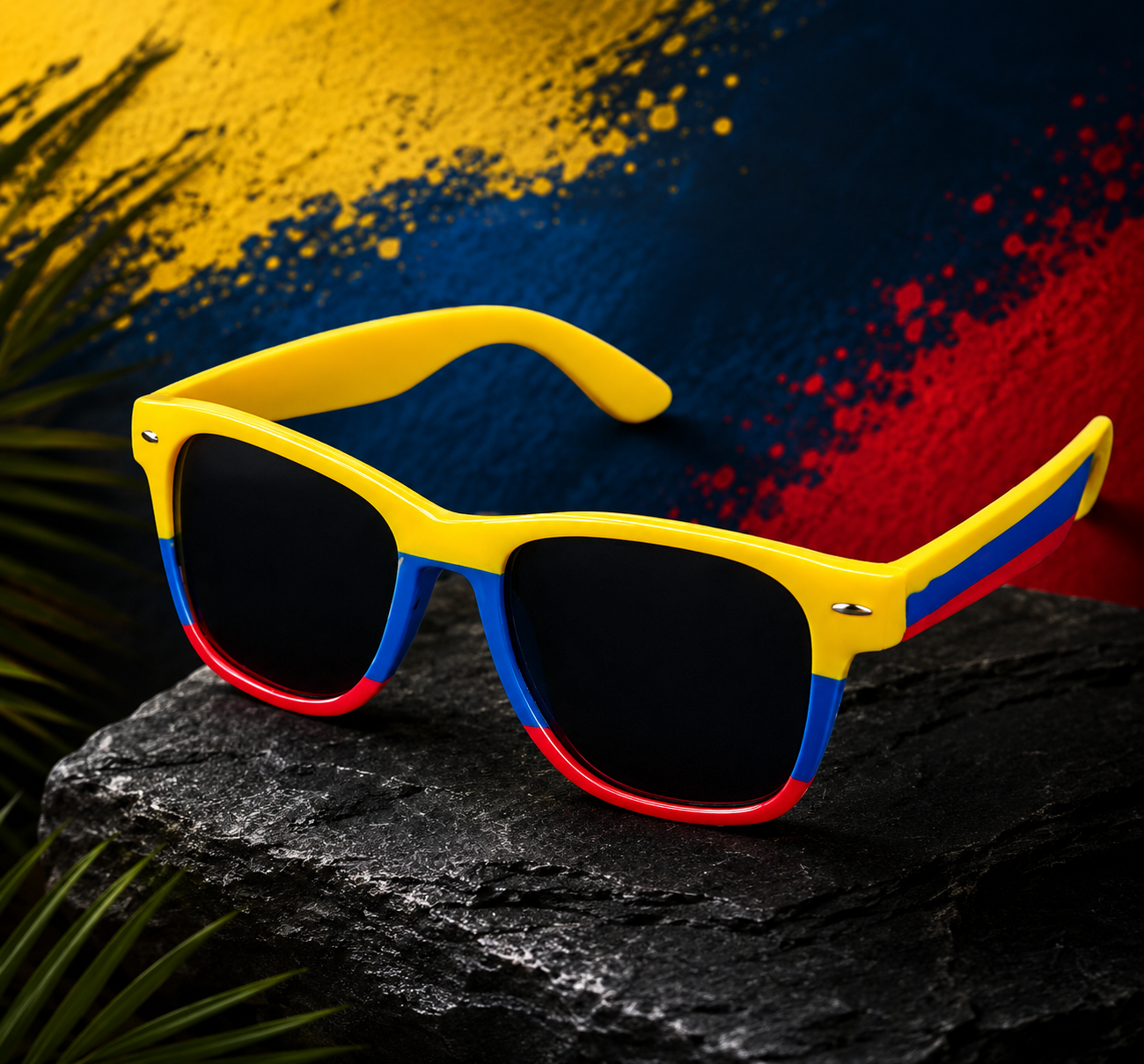 Edición Mundial: Las gafas Tricolor que todos buscan 🥇 ¡Lleva a Colombia contigo en cada partido!