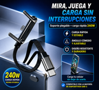 PowerStand 240W® ⚡ | 📲Mira y carga sin interrupciones!