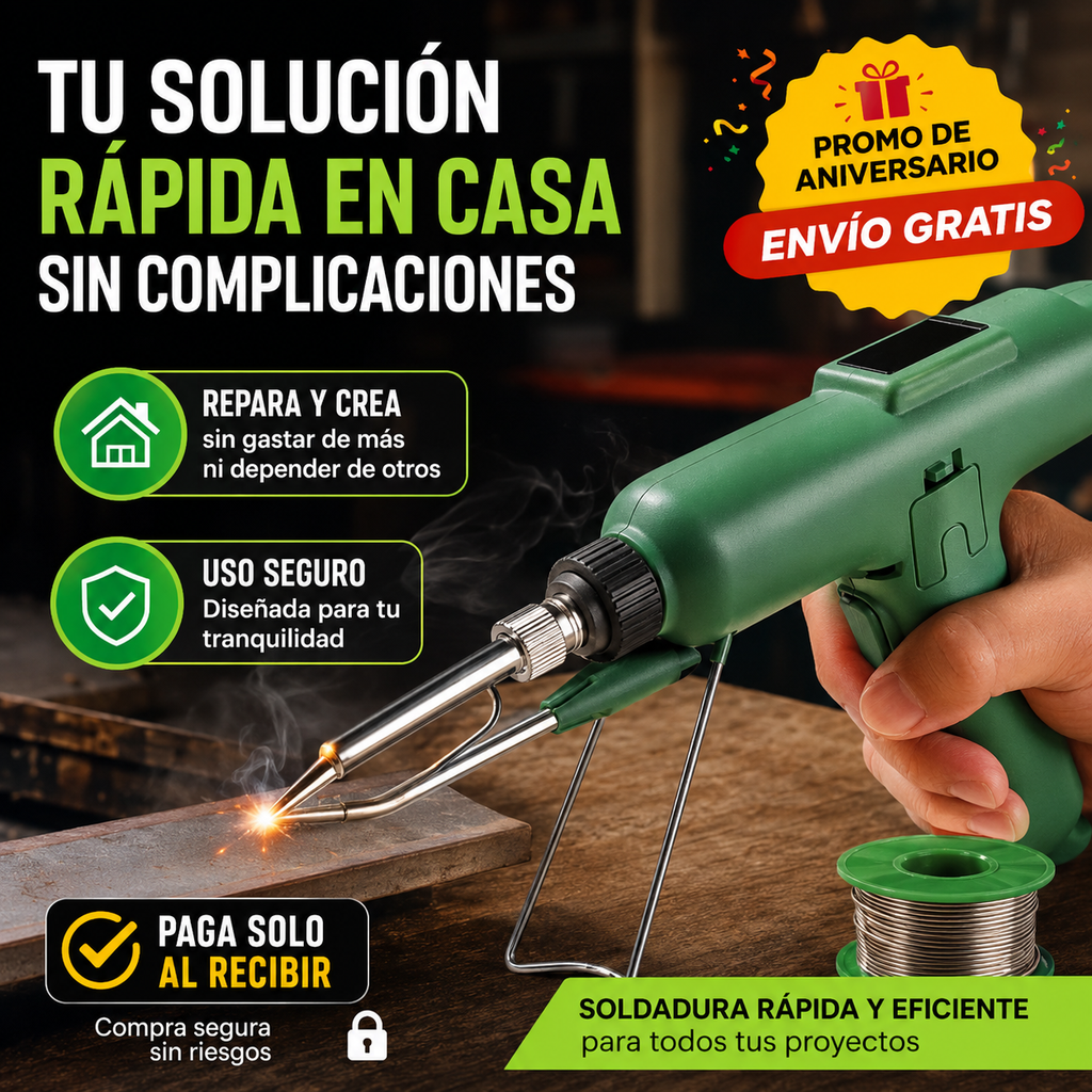 🥇⚡ SoldaPro® Elite | ⚠️🔥 ¡ÚLTIMAS UNIDADES DISPONIBLES CON PRECIO PROMOCIONAL Y ENVÍO GRATIS A TODA COLOMBIA! 🇨🇴 🚨 🇨🇴Pago al Recibir ⭐