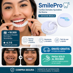 SmilePro 🦷 - Carillas Dentales Ajustables De Resina + ESTUCHE REGALO - ¡Últimas unidades!