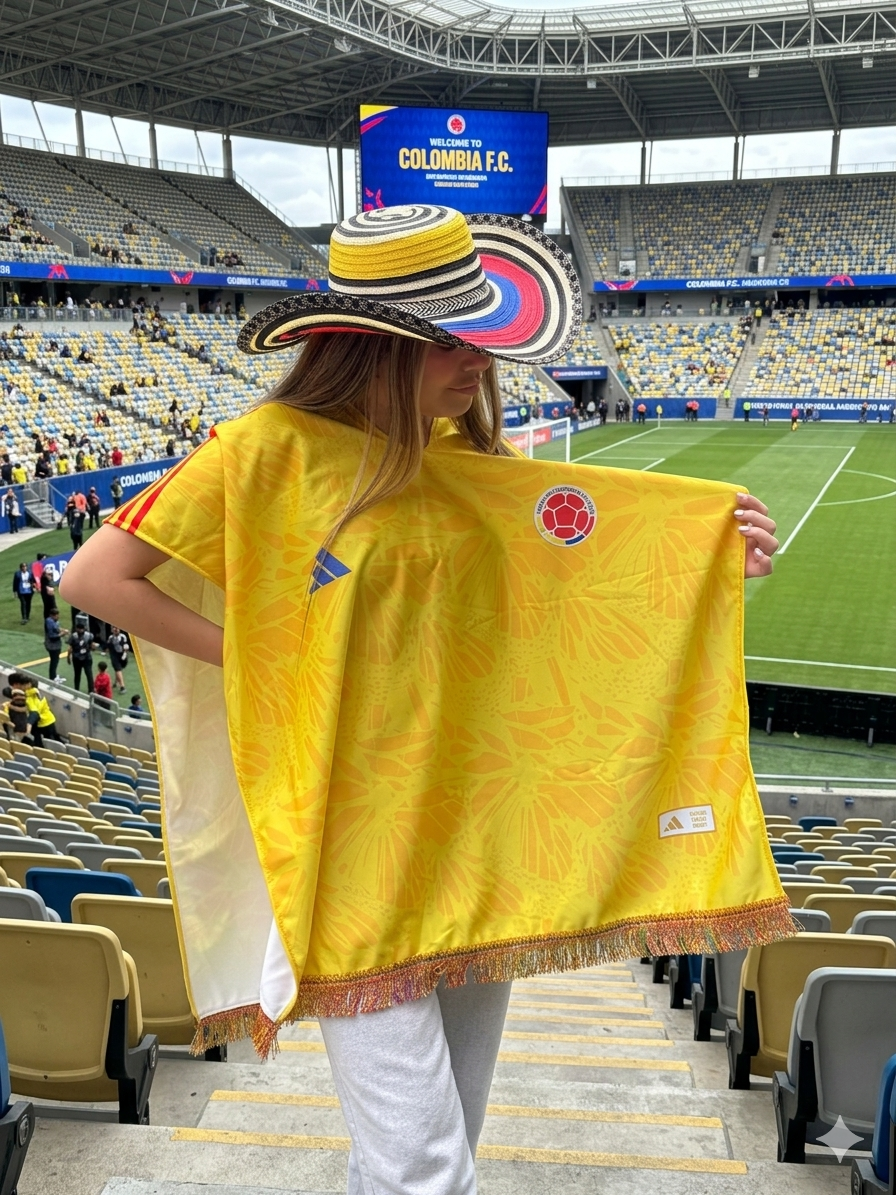 Poncho Orgullo Tricolor  Edición VIP 2026