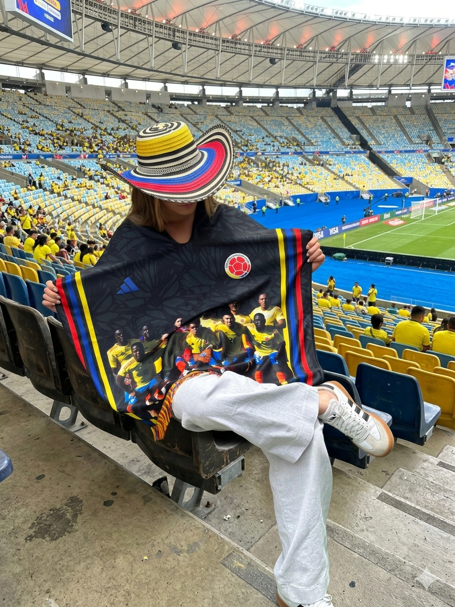 Poncho Orgullo Tricolor  Edición VIP 2026