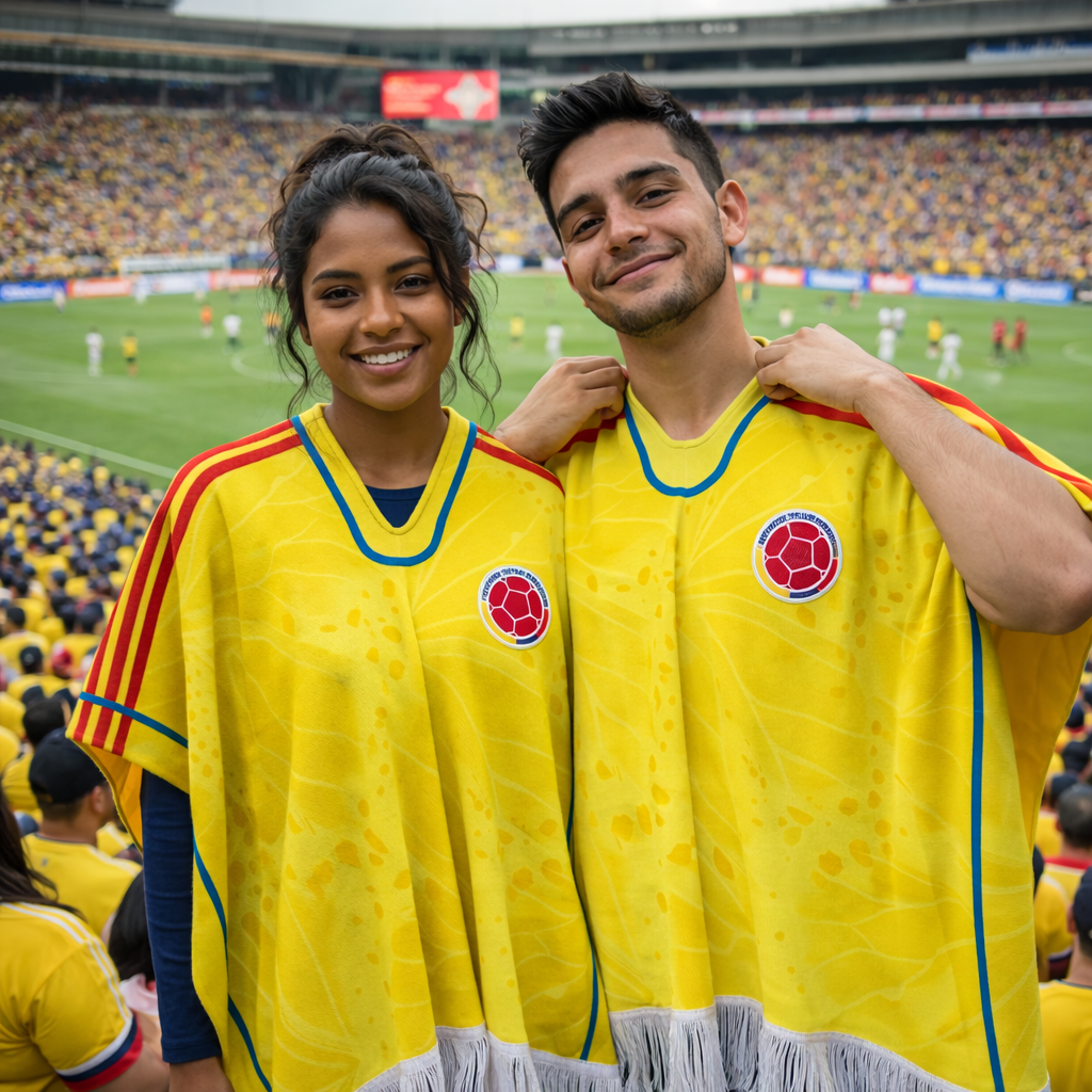 Poncho Orgullo Tricolor  Edición VIP 2026