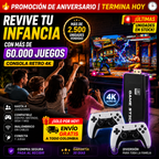 🎮 Revive Los Clásicos de Tu Infancia |+60K Juegos Retro - ⚠️ PROMOCIÓN TERMINA HOY🚨